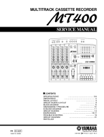 Yamaha MT-400 - Service Manual 